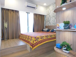 Bedroom in 2 BHK Apartment at Kanakia Rainforest, Andheri East – for Rent