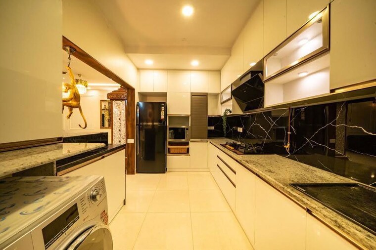Kitchen, brigade-buena-vista 3 Bedroom 1680 Sq.Ft. Apartment In Budigere Bangalore 10373061