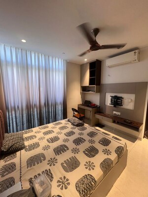 Living Room in 3 BHK Apartment at Kasturi Eon Homes, Hinjewadi – for Rent