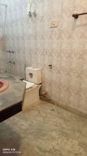 Bathroom in 4 BHK Builder Floor at Janakpuri – for Rent