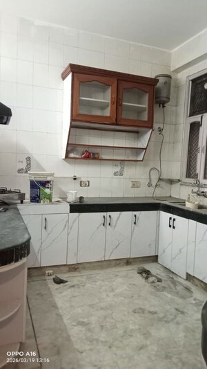 Kitchen in 4 BHK Builder Floor at Janakpuri – for Rent