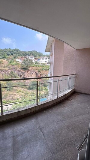 Balcony in 2 BHK Apartment at Paranjape Forest Trails The Highlands, Bhugaon – for Rent