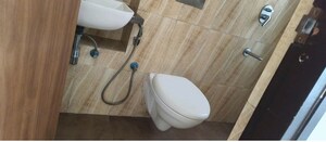 Bathroom in 3 BHK Apartment at Lodha Amara, Kolshet Road – for Rent