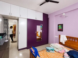Bedroom in 2 BHK Apartment at Creative Environs, Hsr Layout – for Rent