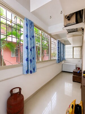 Balcony in 2 BHK Apartment at Creative Environs, Hsr Layout – for Rent