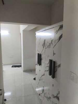 Bathroom in 2 BHK Apartment at Runwal Gardens, Dombivli East – for Rent