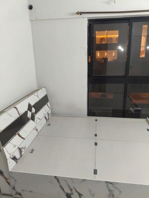 Bathroom in 2 BHK Apartment at Runwal Gardens, Dombivli East – for Rent