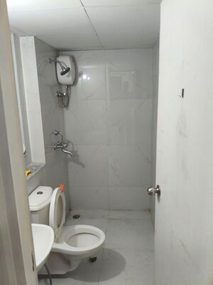 Bathroom in 2 BHK Apartment at Runwal Gardens, Dombivli East – for Rent