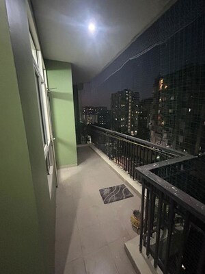 Balcony in 2 BHK Apartment at Paradigm Business Hermitage Park, Dhakoli – for Rent