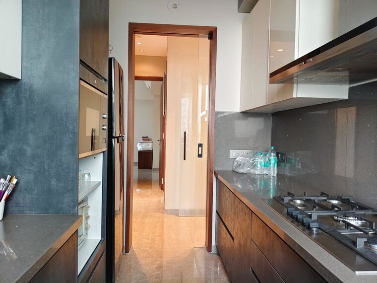 Kitchen, indiabulls-blu 4 Bedroom 1450 Sq.Ft. Apartment In Worli Mumbai 10373156
