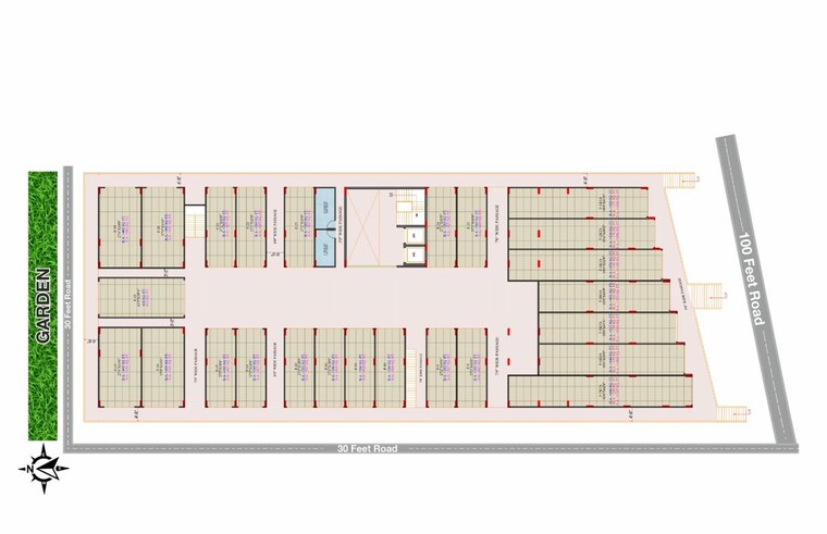 Exterior View, nirvana-skydeck Commercial Shop 427 Sq.Ft. In Jakhya Indore 10373149