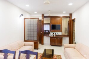 Living Room in 2 BHK Apartment at Bandra West – for Rent