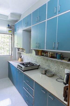 Kitchen in 2 BHK Apartment at Bandra West – for Rent