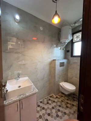 Bathroom in 3 BHK Apartment at Saket – for Rent