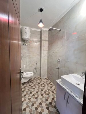 Bathroom in 3 BHK Apartment at Saket – for Rent