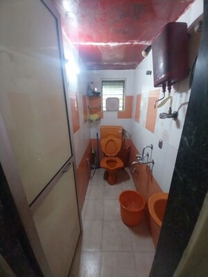 Bathroom in 1 RK Apartment at Sandesh Nagar – for Rent