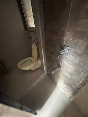 Bathroom in 2 BHK Apartment at Kesar Symphony, Kharghar – for Rent
