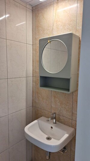 Bathroom in 3 BHK Apartment at Sobha Habitech, Whitefield – for Rent