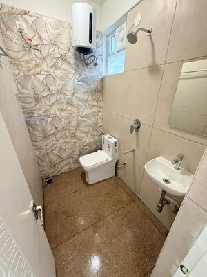 Bathroom in 1 BHK Apartment at Deepa Mansion, Beml Layout – for Rent