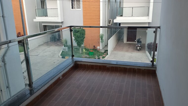 Balcony, venkateshwara colony 3 Bedroom 1950 Sq.Ft. Apartment In Venkateshwara Colony Hyderabad 10373486