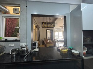 Kitchen in 3 BHK Builder Floor at Sushant Lok Iii – for Sale