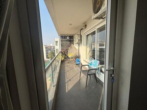 Balcony in 3 BHK Builder Floor at Sushant Lok Iii – for Sale