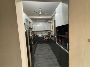 Kitchen in 3 BHK Builder Floor at Sushant Lok Iii – for Sale