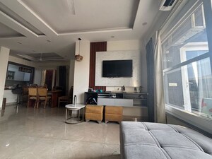 Living Room in 3 BHK Builder Floor at Sushant Lok Iii – for Sale