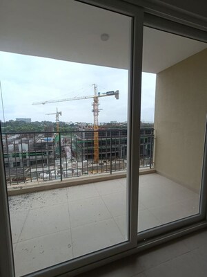 Balcony in 2.5 BHK Apartment at Bhartiya City Nikoo Homes 5, Thanisandra Main Road – for Sale