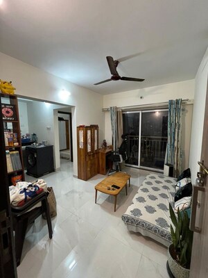 Living Room in 1 BHK Apartment at Ace Enclave, Ghodbunder Road – for Rent