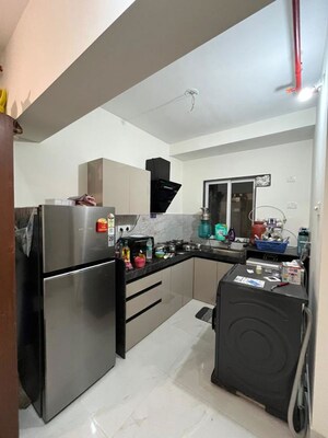 Team Area in 1 BHK Apartment at Ace Enclave, Ghodbunder Road – for Rent