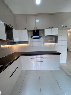 Kitchen in 2 BHK Apartment at Sobha Dream Gardens, Thanisandra Main Road – for Rent