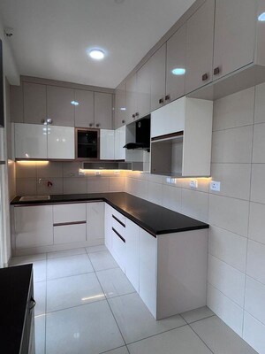 Kitchen in 2 BHK Apartment at Sobha Dream Gardens, Thanisandra Main Road – for Rent