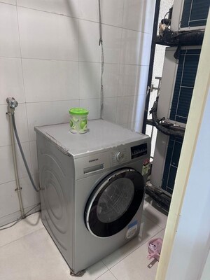 Bathroom in 3 BHK Apartment at One Hiranandani Park, Ghodbunder Road – for Rent
