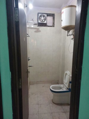 Bathroom in 2 BHK Builder Floor at Karol Bagh – for Rent