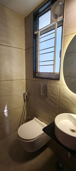 Bathroom in 2 BHK Apartment at Lohia Odela, Bavdhan – for Rent