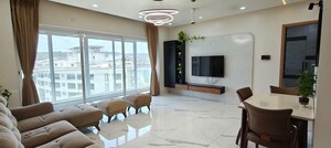 Living Room in 2 BHK Apartment at Lohia Odela, Bavdhan – for Rent