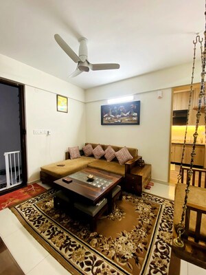 Living Room in 2 BHK Apartment at SBR Keerthi, Old Madras Road – for Sale