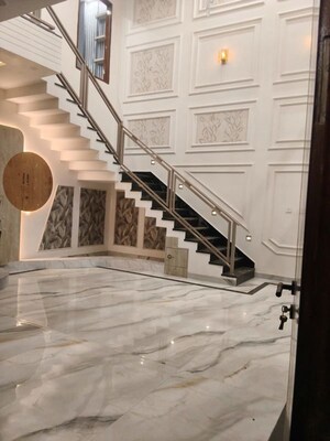 Staircase in 6+ BHK Independent House at Gomti Nagar – for Rent