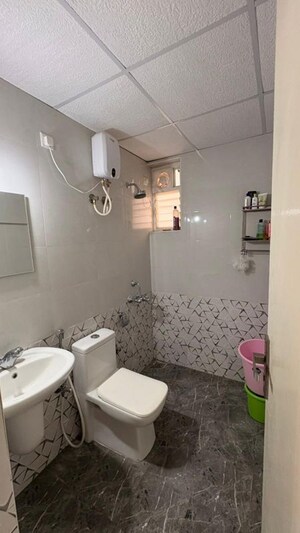 Bathroom in 2 BHK Apartment at Sunny Bliss, Hennur – for Rent