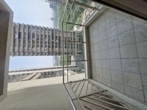 Balcony in 3 BHK Apartment at Gaur Sportswood Arcade, Sector 79 – for Rent