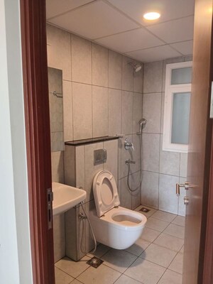 Bathroom in 2.5 BHK Apartment at Brigade Laguna, Hebbal – for Rent