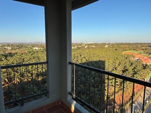 Balcony in 3 BHK Apartment at UKN The Belvedere, Devanahalli – for Rent