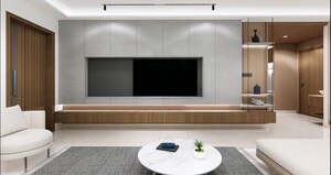 Living Room in 4 BHK Apartment at Sia Prospera, Miyapur – for Sale