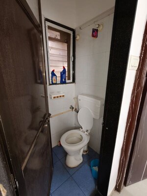 Bathroom in 1.5 BHK Apartment at Sandesh Nagar – for Rent