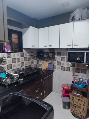 Kitchen in 1.5 BHK Apartment at Sandesh Nagar – for Rent