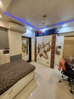 Living Room in 2 BHK Apartment at Cosmos Jewels, Ghodbunder Road – for Rent