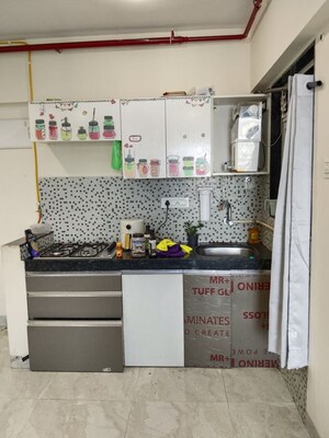 Kitchen in Studio Apartment at Platinum Tower 1, Andheri West – for Rent