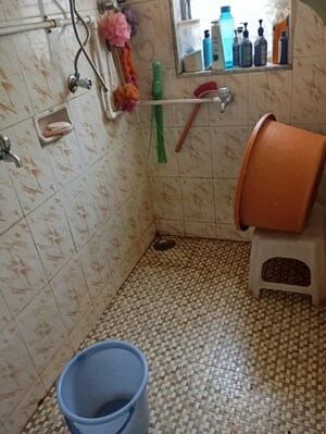 Bathroom in 1 BHK Apartment at Anamaya CHS, Andheri East – for Sale