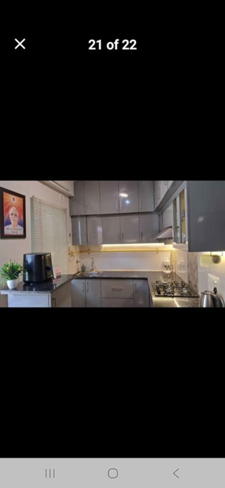 Kitchen, uninav-eden 3 Bedroom 1990 Sq.Ft. Apartment In Raj Nagar Extension Ghaziabad 10373776